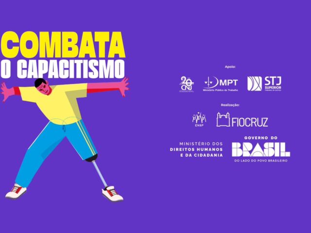Confira a campanha “Discriminação contra pessoas com deficiência tem nome: capacitismo!”